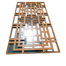 Outdoor Metal Perforated  Decorative Facade Panel used as decoration for  Hotel  office airport Hospital